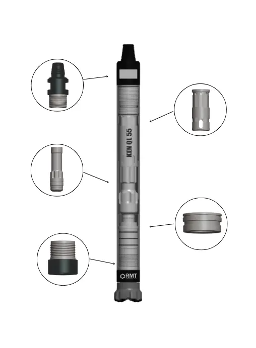 KEN QL 55 Spare Parts